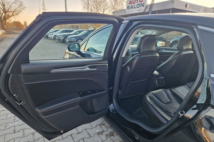 Ford Mondeo Titanium Skóra KameraCof SONY Podgrz.Fotele Automat Gwarnacja ROK zdjęcie 21