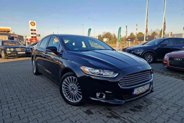 Ford Mondeo Titanium Skóra KameraCof SONY Podgrz.Fotele Automat Gwarnacja ROK zdjęcie 3