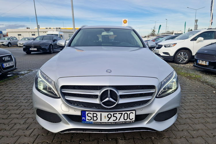 Mercedes C 160 Bezwypadkowy PełenSerwisASO NagłośnienieBurmester Skóra Reflektory LED zdjęcie 6