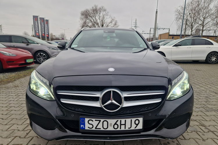 Mercedes C 200 Bezwypadkowy PełenSerwisASO 2KompetyKół Pół-Skóra Reflektory LED zdjęcie 5