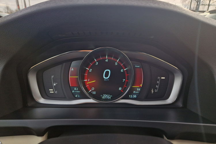 Volvo S60 4x4 Aktywny.Temp Skóra Szyber Kamera Przód i Tył Key-Less Biała Perła zdjęcie 18