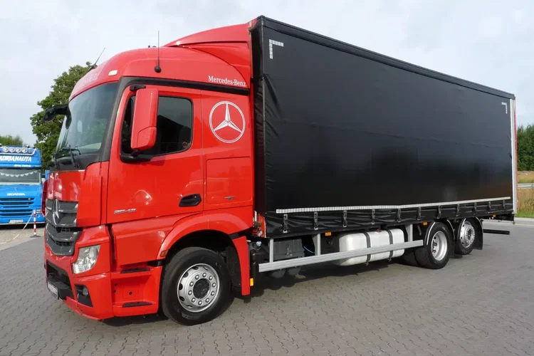 Mercedes ACTROS 2543 / 6x2 / FIRANKA 8.20m / EURO 6 / zdjęcie 3