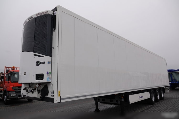 Krone CHŁODNIA / DOPPELSTOCK / THERMO KING SLX 300 / OPONY 100 % / 700 MTH / MAŁO UŻYWANA  zdjęcie 3