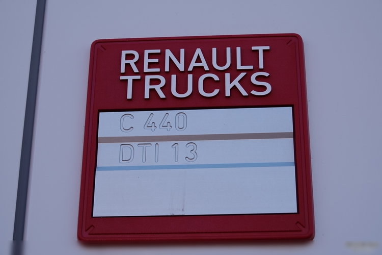 Renault C 440 / 13 LITROWA / BDE / ZESTAW TANDEM PRZEJAZDOWY / 22 000 KM !!! zdjęcie 42