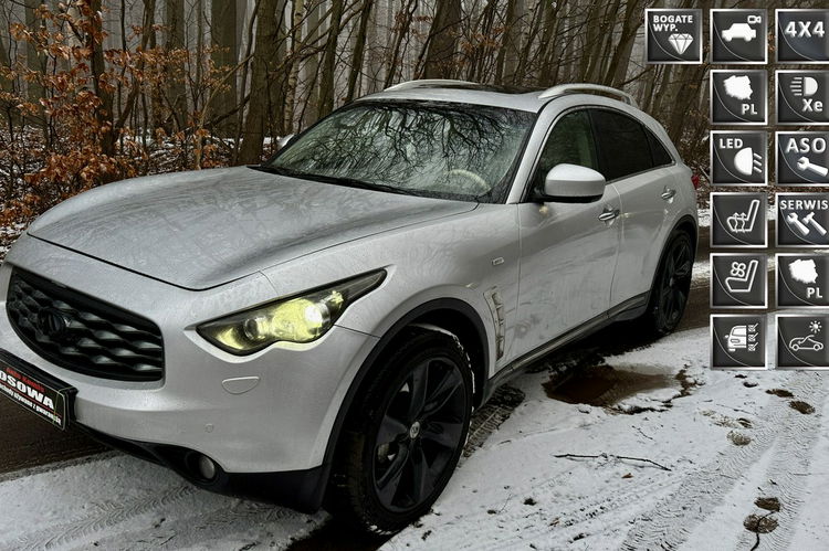 Infiniti FX 50 S51 400KM 5.0v8 + gaz piękny zarąbany zamkną 1.r. Gwarancj zdjęcie 1
