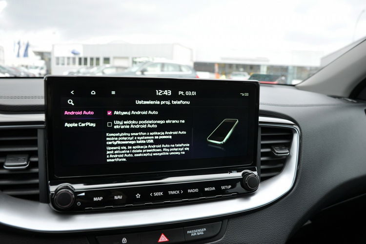 Kia XCeed 1.6T-GDI 204KM XL DCT SalonPl Kamera Nawigacja Pogrz.Szyba Kier. El.Kl zdjęcie 20