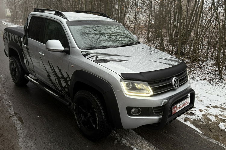 Volkswagen Amarok 2.0tdi 163KM 4x4 ledy bi xenon doinwestowany stan perfect orurowany gw zdjęcie 3