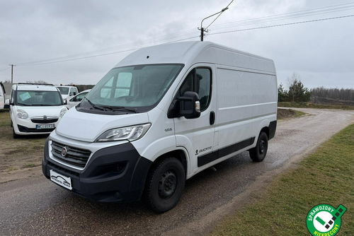 Fiat Ducato L2H2 3.0 Benzyna 136KM CNG 2019r 3 osobowy Kamera Cofania