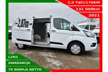 Ford Transit Custom Long 79900zł NETTO 2.0TdCi/170KM