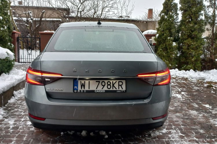 Skoda Superb DSG Full Led Matrix Grzane Fotele El.klapa Salon PL 63300 netto FV23 zdjęcie 21