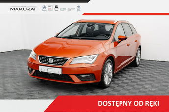 Seat Leon 1.5 TSI Xcellence Ambient Aktywny tempomat Podgrz.f Salon PL VAT23%