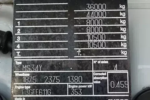Iveco / TRAKKER / 480 / E 6 / WYWROTKA / 8 X 4 / HYDROBURTA / RETARDER zdjęcie 11