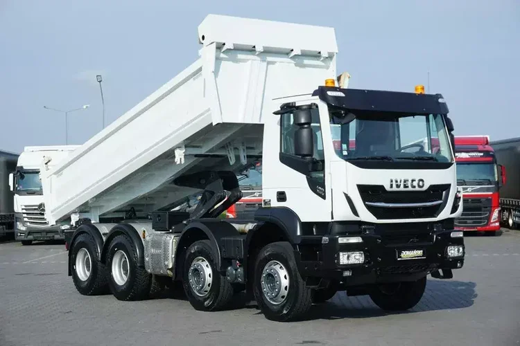 Iveco / TRAKKER / 480 / E 6 / WYWROTKA / 8 X 4 / HYDROBURTA / RETARDER zdjęcie 2