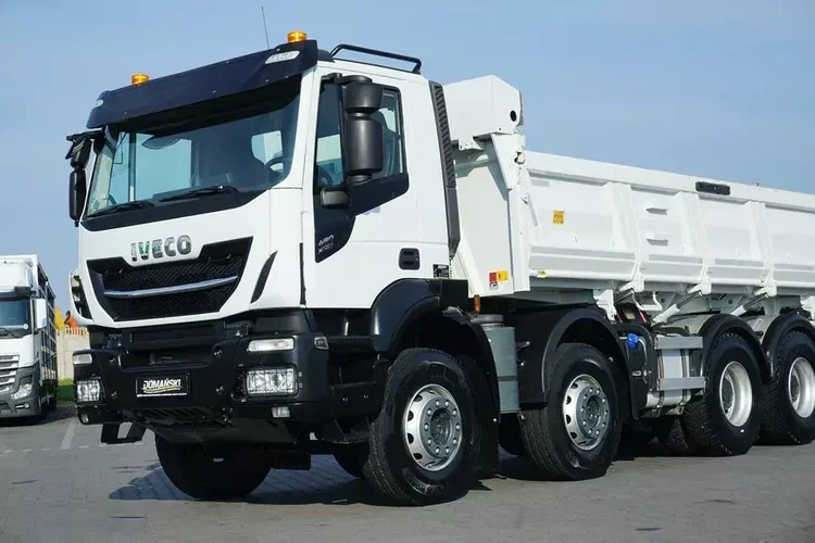 Iveco / TRAKKER / 480 / E 6 / WYWROTKA / 8 X 4 / HYDROBURTA / RETARDER zdjęcie 22