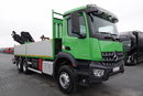 Mercedes AROCS 2636 / 6x4 / SKRZYNIOWY- 6, 5 M / + HDS HIAB 192 E-5 wysów: 15m / EURO 6 / STEROWANIE RADIOWE / ROTATOR  zdjęcie 10