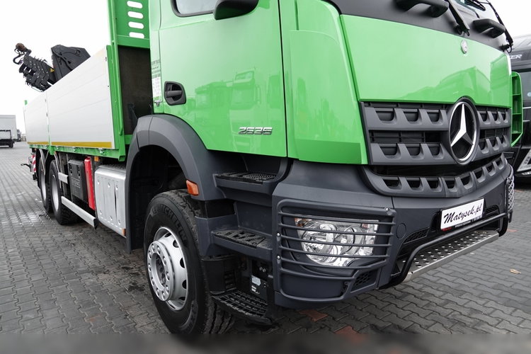 Mercedes AROCS 2636 / 6x4 / SKRZYNIOWY- 6, 5 M / + HDS HIAB 192 E-5 wysów: 15m / EURO 6 / STEROWANIE RADIOWE / ROTATOR  zdjęcie 12