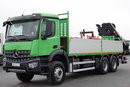 Mercedes AROCS 2636 / 6x4 / SKRZYNIOWY- 6, 5 M / + HDS HIAB 192 E-5 wysów: 15m / EURO 6 / STEROWANIE RADIOWE / ROTATOR  zdjęcie 6