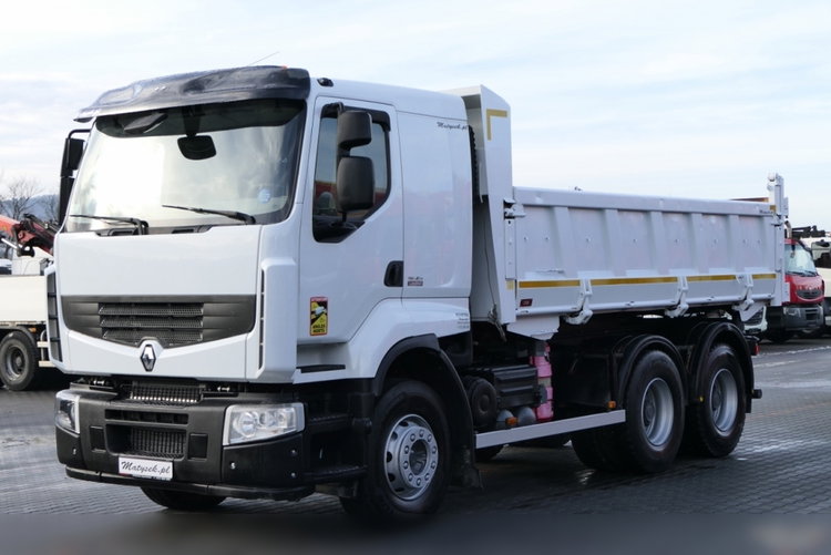 Renault LANDER 410 / 6x4 / WYWROTKA / HYDROBURTA / BORDMATIC / MANUAL / SPROWADZONA zdjęcie 9