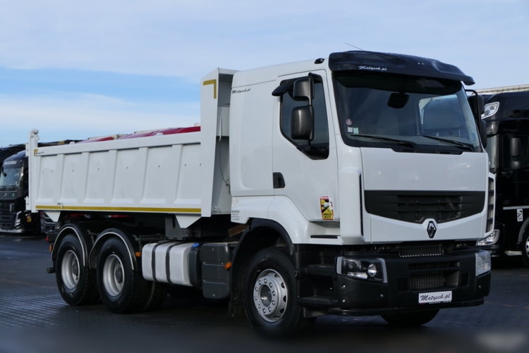 Renault LANDER 410 / 6x4 / WYWROTKA / HYDROBURTA / BORDMATIC / MANUAL / SPROWADZONA zdjęcie 12