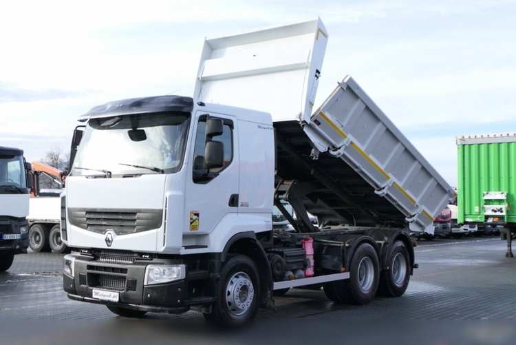 Renault LANDER 410 / 6x4 / WYWROTKA / HYDROBURTA / BORDMATIC / MANUAL / SPROWADZONA zdjęcie 1