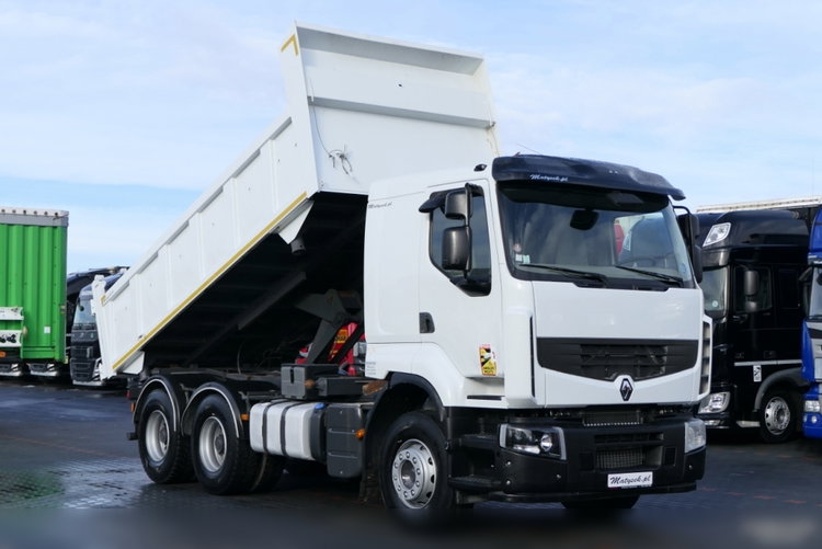 Renault LANDER 410 / 6x4 / WYWROTKA / HYDROBURTA / BORDMATIC / MANUAL / SPROWADZONA zdjęcie 4