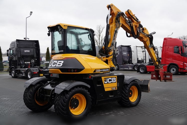 JCB HYDRADIG HD 110W / KOPARKA KOŁOWA / 2019 ROK / KOMPLET ŁYŻEK + WIDŁY DO PALET / PO KONTRAKCIE SERWISOWYM zdjęcie 10