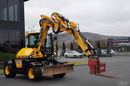 JCB HYDRADIG HD 110W / KOPARKA KOŁOWA / 2019 ROK / KOMPLET ŁYŻEK + WIDŁY DO PALET / PO KONTRAKCIE SERWISOWYM zdjęcie 2