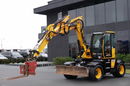 JCB HYDRADIG HD 110W / KOPARKA KOŁOWA / 2019 ROK / KOMPLET ŁYŻEK + WIDŁY DO PALET / PO KONTRAKCIE SERWISOWYM zdjęcie 4