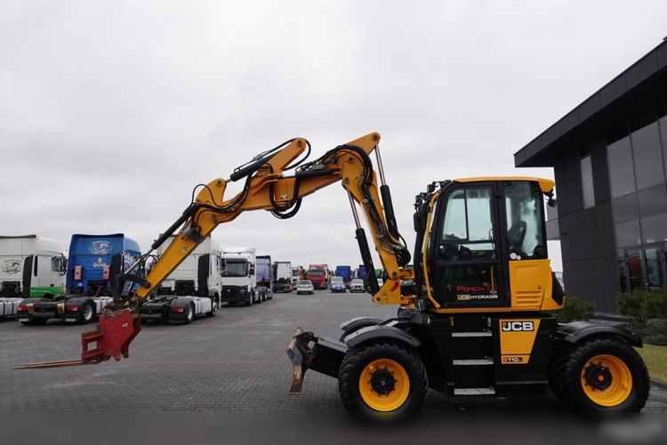 JCB HYDRADIG HD 110W / KOPARKA KOŁOWA / 2019 ROK / KOMPLET ŁYŻEK + WIDŁY DO PALET / PO KONTRAKCIE SERWISOWYM zdjęcie 7