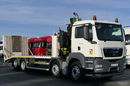 MAN TGS 35.360 / 8x2 / LAWETA 7.7 M + HDS FASSI 230 XP / OŚ PODNOSZONA / 4 OSIOWY / NAJAZDY HYDRAULICZNE / WCIĄGARKA  zdjęcie 9
