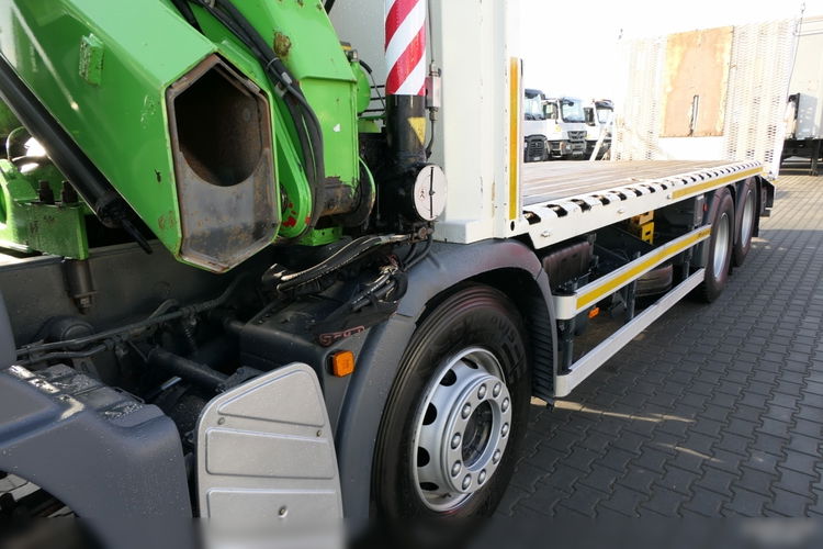 MAN TGS 35.360 / 8x2 / LAWETA 7.7 M + HDS FASSI 230 XP / OŚ PODNOSZONA / 4 OSIOWY / NAJAZDY HYDRAULICZNE / WCIĄGARKA  zdjęcie 12