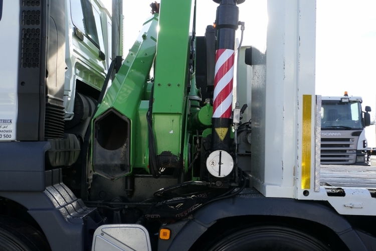 MAN TGS 35.360 / 8x2 / LAWETA 7.7 M + HDS FASSI 230 XP / OŚ PODNOSZONA / 4 OSIOWY / NAJAZDY HYDRAULICZNE / WCIĄGARKA  zdjęcie 20