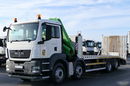 MAN TGS 35.360 / 8x2 / LAWETA 7.7 M + HDS FASSI 230 XP / OŚ PODNOSZONA / 4 OSIOWY / NAJAZDY HYDRAULICZNE / WCIĄGARKA  zdjęcie 6