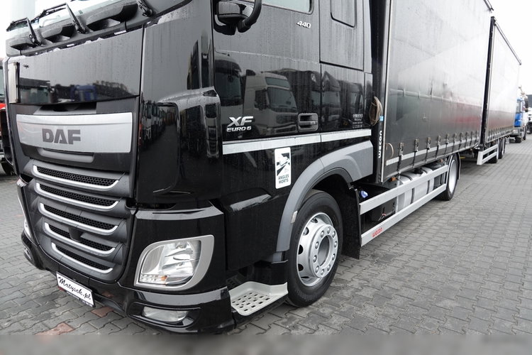 DAF XF 440 / ZESTAW TANDEM 120 M3 / PRZEJAZDOWY / EURO 6 / WECON / 2017 ROK  zdjęcie 11