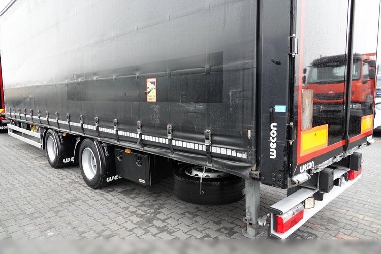 DAF XF 440 / ZESTAW TANDEM 120 M3 / PRZEJAZDOWY / EURO 6 / WECON / 2017 ROK  zdjęcie 17