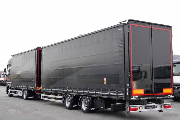 DAF XF 440 / ZESTAW TANDEM 120 M3 / PRZEJAZDOWY / EURO 6 / WECON / 2017 ROK  zdjęcie 5