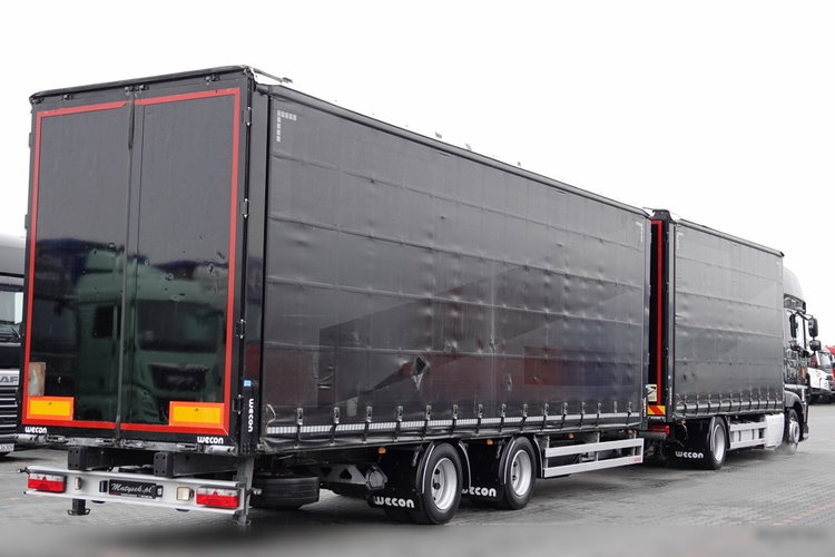 DAF XF 440 / ZESTAW TANDEM 120 M3 / PRZEJAZDOWY / EURO 6 / WECON / 2017 ROK  zdjęcie 7