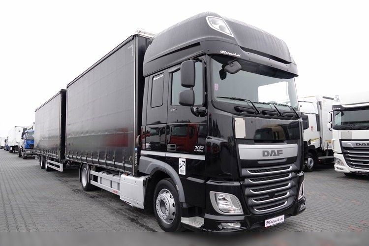 DAF XF 440 / ZESTAW TANDEM 120 M3 / PRZEJAZDOWY / EURO 6 / WECON / 2017 ROK  zdjęcie 8
