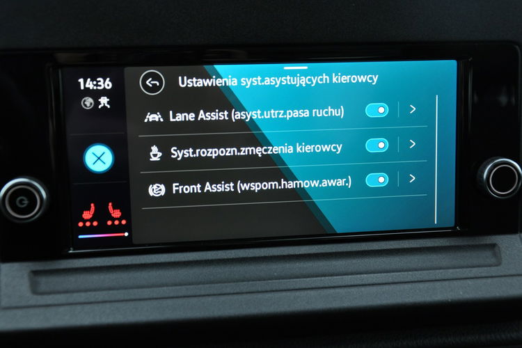 Volkswagen Caddy 2.0TDI 122KM DSG-7 Salon PL 1wł Czujniki Park. Lane Front Assist zdjęcie 10
