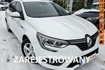 Renault Megane nawigacja, grzane fotele, telefon, hak, led