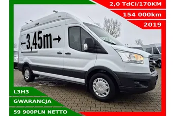 Ford Transit L3H3 59900zł NETTO 2.0TdCi/170KM