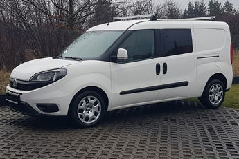 Fiat Doblo MAXI 5 OSÓB DŁUGI KLIMA 2 xDRZWI BOCZNE PRZESUWNE I-WŁAŚCICIEL