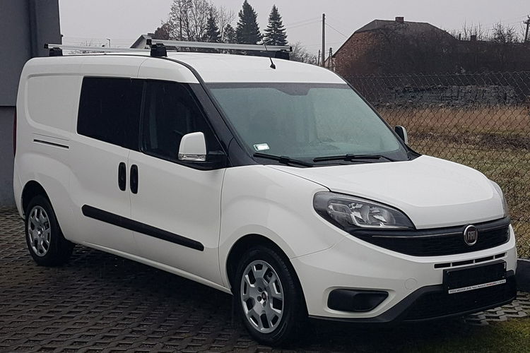 Fiat Doblo MAXI 5 OSÓB DŁUGI KLIMA 2 xDRZWI BOCZNE PRZESUWNE I-WŁAŚCICIEL zdjęcie 2