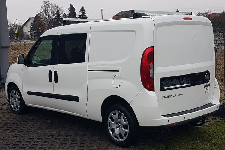 Fiat Doblo MAXI 5 OSÓB DŁUGI KLIMA 2 xDRZWI BOCZNE PRZESUWNE I-WŁAŚCICIEL zdjęcie 3