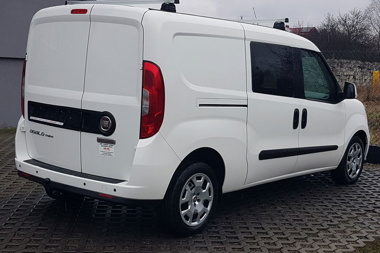 Fiat Doblo MAXI 5 OSÓB DŁUGI KLIMA 2 xDRZWI BOCZNE PRZESUWNE I-WŁAŚCICIEL zdjęcie 4