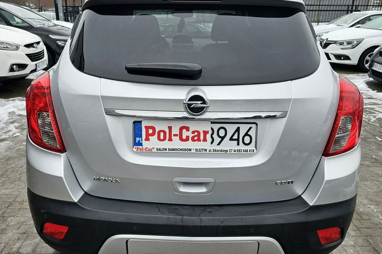 Opel Mokka skóra, klima 2 sterfowa, serwis, bagażnik rowerowy zdjęcie 11