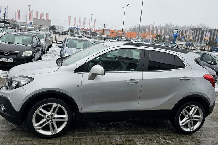 Opel Mokka skóra, klima 2 sterfowa, serwis, bagażnik rowerowy zdjęcie 9