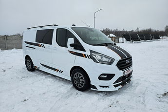 Ford Transit Custom 5-osob. L2H1 Automat Relingi Hak 2.0/170KM GWARANCJA 