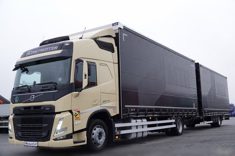 Volvo FM 380 / ZESTAW TANDEM / 120 M3 / PRZEJAZDOWY / KLIMA POSTOJOWA / PO ZŁOTYM KONTRAKCIE SERWISOWYM / NOWY MODEL  zdjęcie 1