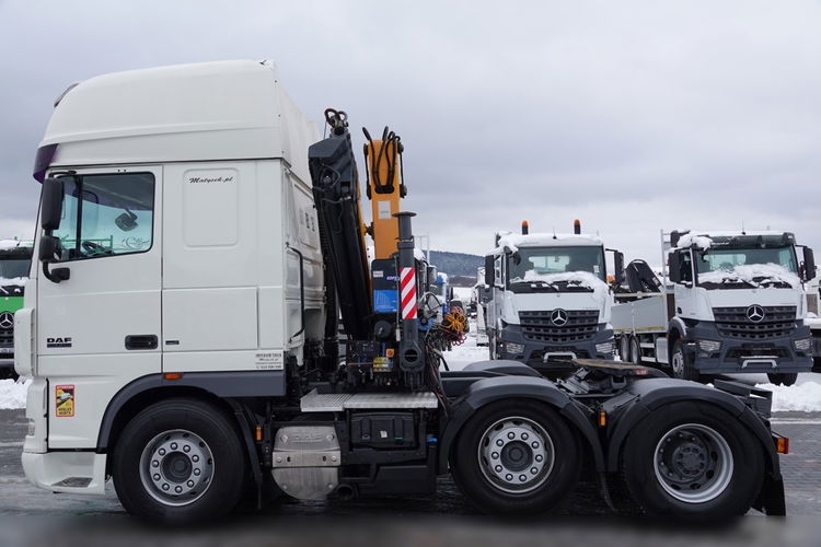 MAN DAF XF 510 / 6x2 / PUSHER /HDS COPMA 160.5 / WYSÓW: 15 m / OŚ PODNOSZONA / 3 OSIOWY CIĄGNIK SIODŁOWY / UAL / STEROWANIE RADIOWE zdjęcie 11